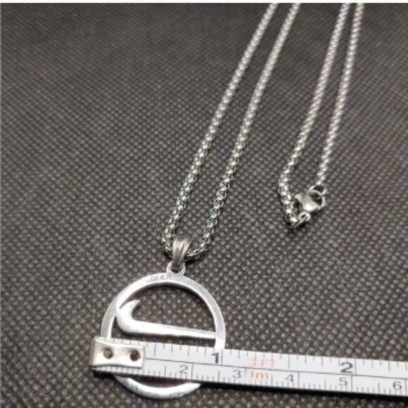 NIKE Silver Necklace w/giftbox - Picture 5 of 9